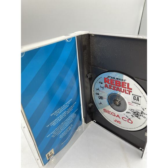Star Wars: Rebel Assault (Sega CD, 1993) Complete with Manual - Picture 4 of 7